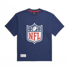 F212UTS323 클럽 빅 로고 숏 슬리브 티셔츠 1 NFL BLUE