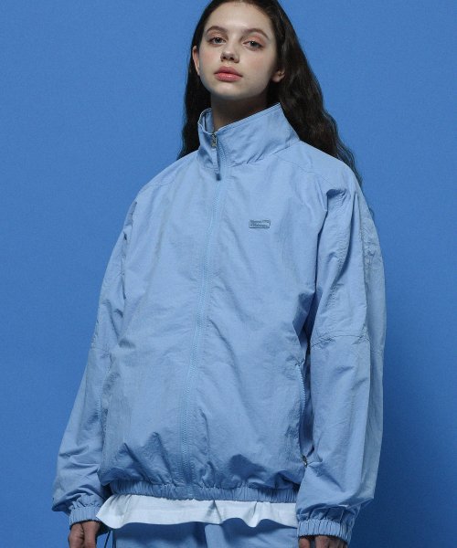 CRUNCH ZIP-UP JACKET baby-синий