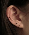티오유(TOU) [3SET] [SILVER925] LU131 Basic layered earrings