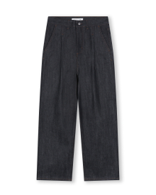 COMFY ONE TUCK SELVAGE DENIM PANTS INDIGO