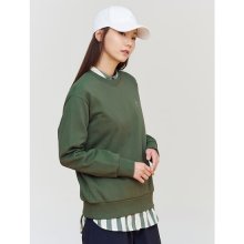 [GREEN BEANPOLE] 카키 빅 로고 스웨트 셔츠 (BF1141N01H)