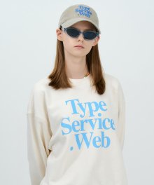 Web Sweatshirt [Ivory]