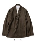 유니폼브릿지(UNIFORM BRIDGE) casual blazer jacket brown