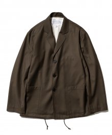 casual blazer jacket brown