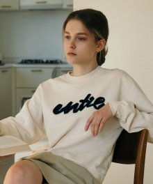 A ENTRE RIBBON SWEATSHIRT [2colors]