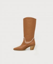 WESTERN BOOTS IN CAMEL