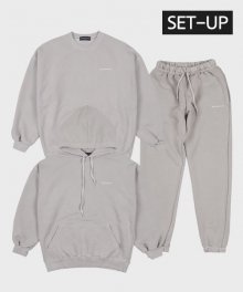 [UNISEX] DYEING THREE PIECE PACKAGE_GRAY