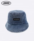 WASHING DENIM BUCKET HAT BLUE