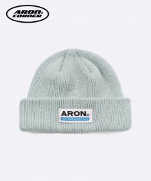 AP LOGO KNIT SHORT BEANIE MINT