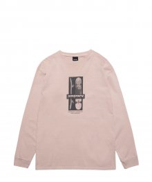 CENTER BOARD PIGMENT L/S TEE / INDIPINK