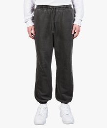 PIGMENT DYE JOGGER PANTS - DARK GREY