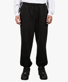 SIGNATURE LOGO PANTS - BLACK