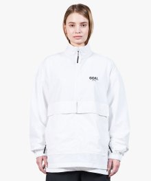 TWO POCKET ANORAK - WHITE