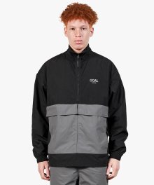 TWO POCKET ANORAK - BLACK