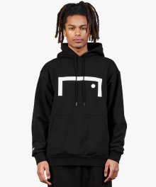 SIGNATURE LOGO HOODIE - BLACK