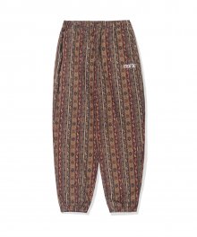PAISLEY TRACK PANTS(BROWN)_CTTOPPT05UE2