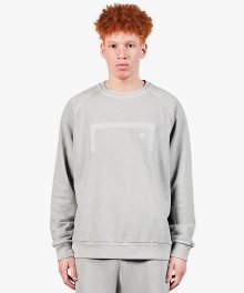 PIGMENT DYE SWEATSHIRT - GREY