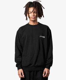 SIGNATURE LOGO SWEATSHIRT - BLACK