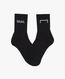 CREW SOCKS 3 PACK - BLACK