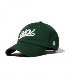 BASEBALL APPLIQUE CAP [GREEN]