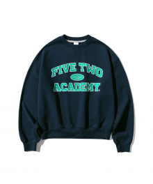 FIVETWO ACADEMY SWEATSHIRTS [NAVY]