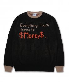 money knit orange