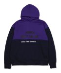 매드마르스(MADMARS) people color bloc hoodie purple