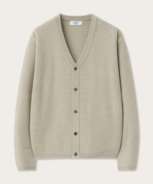 MUSINSA | LMOOD Dutch Semi-Over Cardigan Butter