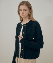 Tweed Knit cardigan jacket SK1SD122-10