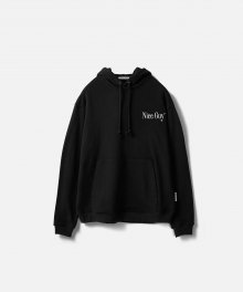 NICE GUY PULLOVER HOODIE-BLACK