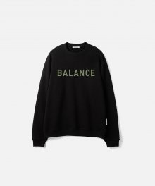 BALANCE SWEATSHIRT-BLACK