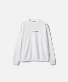 LOVE IT SWEATSHIRT-WHITE