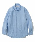21ss Crinkled Cotton Shirts sky blue