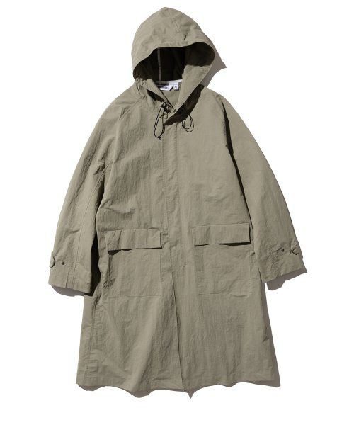 MUSINSA | ユニフォームブリッジ relax hooded coat beige