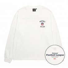 F211MTS218 클럽 롱 슬리브 티셔츠 OWHITE