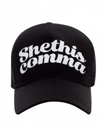 SHETHISCOMMA MESH CAP