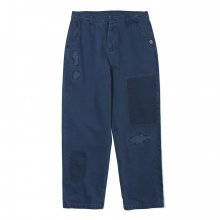 Damaged Chino Pants Navy
