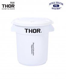 THOR® X PHYS.ED.DEPT®  HOME 23L TRASH CAN WHITE