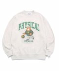 (22ALL) BEARS BASKETBALL DIET CREWNECK OATMEAL