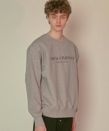 DWS SIGNATURE SWEATSHIRT(MELANGE GREY)