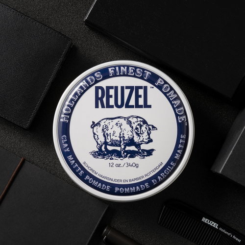 리우젤(reuzel) 클레이 매트 포마드 340g