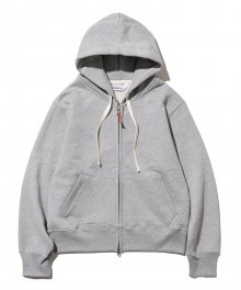zip up hoodie (womens) grey