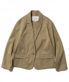 short blazer jacket (womens) beige