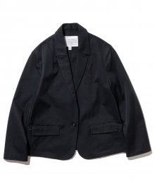 short blazer jacket (womens) black