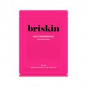 브리스킨(BRISKIN) 리얼 핏 세컨드스킨 바이오셀룰로오스 마스크팩 [톤업광채] (10매)