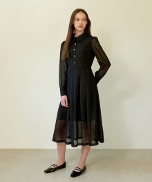 Mood Pleats Dress_Black