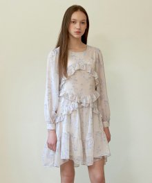 Jasmin Ruffle Dress_Flower