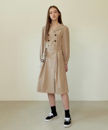 Timeless Belt Dress_Sand