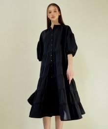 Waltz Cloud Dress_Dark Navy