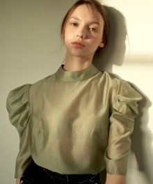 Days Puff Blouse_Olive